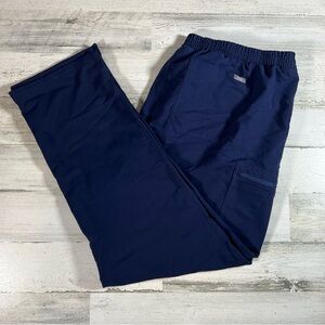 Figs Technical Collection Women’s Navy Blue Scrub Pants Size 2XL XXL Medical